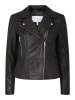 YAS Lederjacke in Schwarz