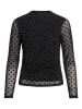Vila Bluse "Rikke" in Schwarz