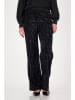 monari Paillettenhose in Schwarz