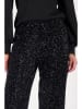 monari Paillettenhose in Schwarz