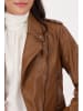monari Kunstlederjacke in Cognac