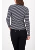 monari Longsleeve zwart/wit