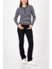 monari Longsleeve zwart/wit