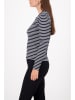monari Longsleeve zwart/wit