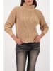 monari Rollkragenpullover in Hellbraun