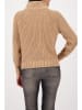 monari Rollkragenpullover in Hellbraun