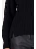 monari Rollkragenpullover in Schwarz