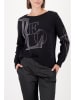 monari Pullover in Schwarz