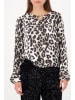 monari Blouse wit/zwart