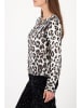 monari Blouse wit/zwart