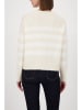 monari Pullover in Sand/ Weiß