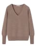 TATUUM Kaschmirpullover in Taupe