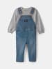 OshKosh 2-delige outfit grijs/blauw