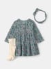 carter's 3tlg. Outfit in Blau/ Creme