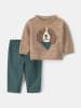 carter's 2tlg. Outfit in Braun/ Grün