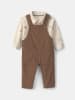 carter's 2tlg. Outfit in Braun/ Creme