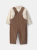 carter's 2tlg. Outfit in Braun/ Creme