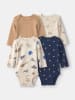carter's 4-delige set: rompers meerkleurig