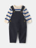 carter's 2tlg. Outfit in Dunkelblau/ Creme