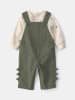 carter's 2tlg. Outfit in Khaki/ Creme