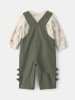 carter's 2tlg. Outfit in Khaki/ Creme