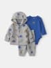 carter's 3tlg. Outfit in Grau/ Blau