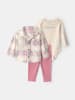 carter's 3tlg. Outfit in Rosa/ Creme