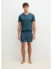 Marc O´Polo Bodywear Sweatshorts in Blau