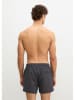 Marc O´Polo Bodywear Badeshorts in Schwarz/ Weiß