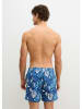 Marc O´Polo Bodywear Badeshorts in Dunkelblau/ Türkis