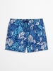 Marc O´Polo Bodywear Badeshorts in Dunkelblau/ Türkis