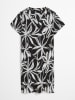 Marc O´Polo Bodywear Jurk zwart/wit