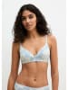 Marc O´Polo Bodywear Biustonosz w kolorze błękitno-białym