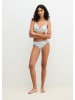 Marc O´Polo Bodywear Bikini-Hose in Hellblau/ Weiß