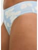 Marc O´Polo Bodywear Bikini-Hose in Hellblau/ Weiß