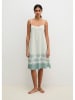 Marc O´Polo Bodywear Nachthemd in Weiß/ Mint