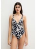 Marc O´Polo Bodywear Strój kąpielowy w kolorze czarno-białym