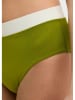 Marc O´Polo Bodywear Figi bikini w kolorze zielono-białym