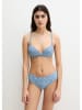 Marc O´Polo Bodywear Biustonosz bikini w kolorze błękitno-białym
