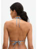 Marc O´Polo Bodywear Bikini-Oberteil in Hellblau/ Weiß