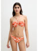 Marc O´Polo Bodywear Biustonosz bikini w kolorze pomarańczowo-białym