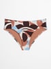 Marc O´Polo Bodywear Figi bikini w kolorze brązowo-błękitno-kremowym