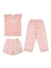 Sense Organics 3tlg. Pyjama-Set in Rosa
