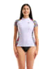 Arena Badeshirt in Weiß/ Bunt