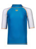 Arena Badeshirt in Blau/ Weiß