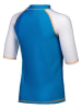 Arena Badeshirt in Blau/ Weiß
