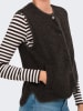 JDY Teddy-Weste "Simina" in Braun