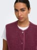 JDY Teddy-Weste "Simina" in Beere