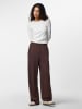 Pieces Stoffen broek "Michelle" bruin