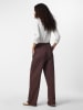 Pieces Stoffen broek "Michelle" bruin